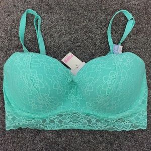 Victorias secret turquoise bra